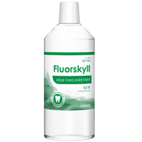 Vidi dental fluorskyll 0,2 % aloe vera mild mint 1000 ml, 812628