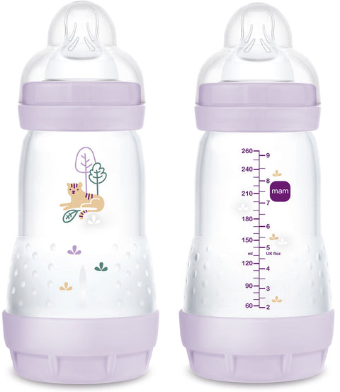 Mam tåteflaske 0+ mnd anti-kolikk 260ml 1 stk, 947186
