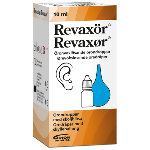 Revaxør m/ballong til øreskylling 10 ml, 891119