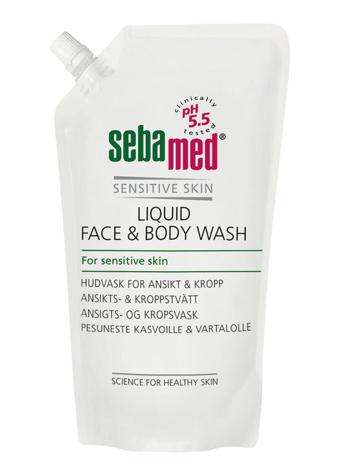 Sebamed Liquid Face & Body Wash refill 1000 ml, 922672