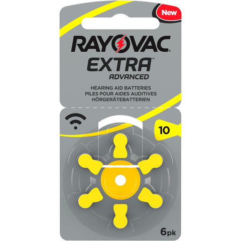 Rayovac Extra Advanced batteri for høreapparat 10, 942937