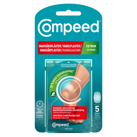 Compeed Gnagsårplaster extreme 5 stk, 912934