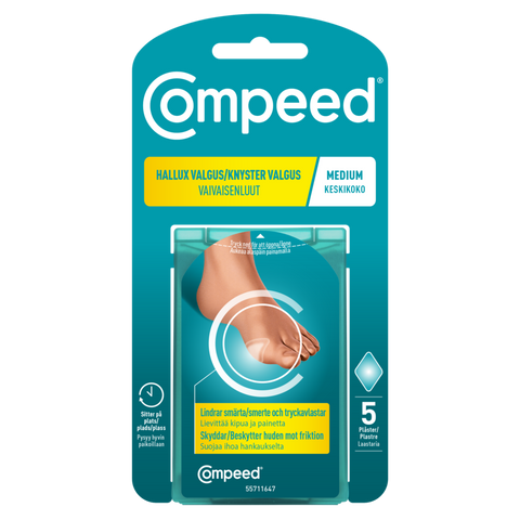 Compeed Hallux Valgus plaster 5 stk, 980306