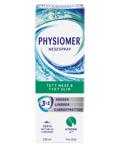 Physiomer Strong Jet saltvannsspray 135 ml, 852353