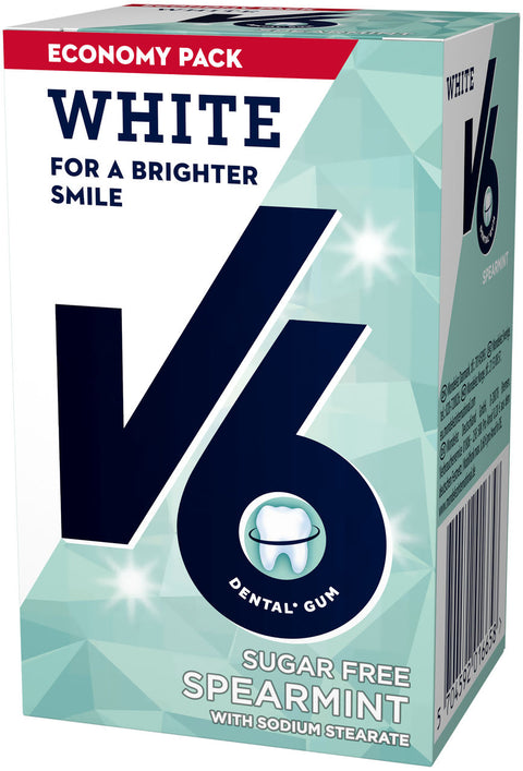 V6 White Spearmint tyggegummi 50 stk, 858336