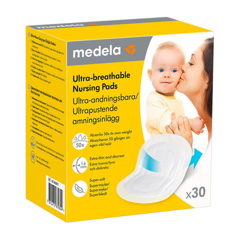 Medela ammeinnlegg ultrapustende 30 stk, 836273