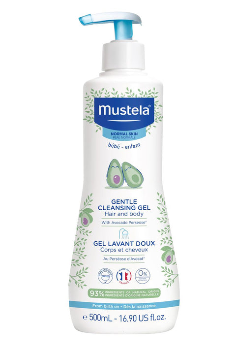 Mustela Gentle Cleansing Gel 500 ml,  801752