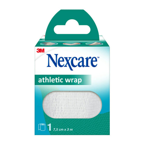 Nexcare™ Athletic Wrap, hvit farge, 1 boks, 75 mm x 3m, 844703