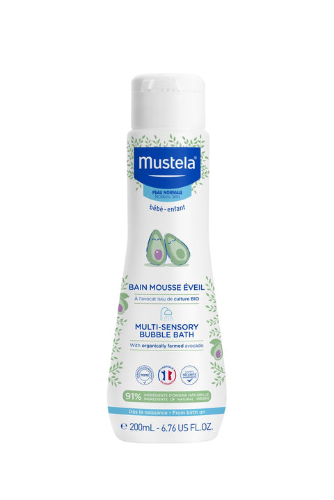 Mustela Multi Sensory Bubble Bath 200 ml, 848644