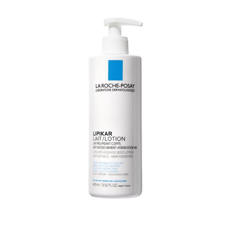 La Roche-Posay Liplikar Lait bodylotion uten parfyme 400 ml, 850406