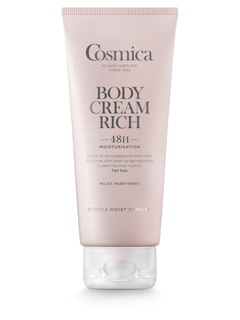 Cosmica Body Cream Rich tørr hud parfymert 200 ml, 896918