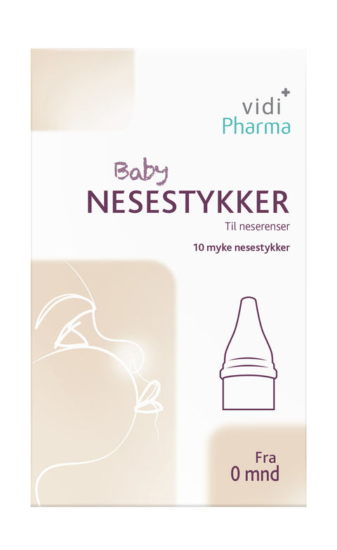 Vidi Pharma baby nesestykker til neserenser 10 stk, 863983