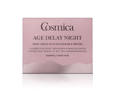 Cosmica Age Delay Night Cream normal/tørr hud 50 ml, 967310