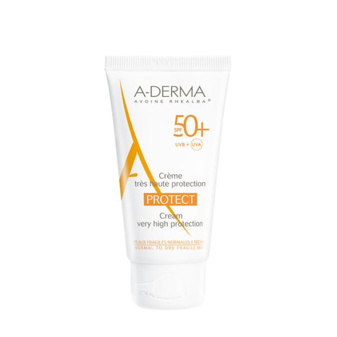 A-Derma Protect solkrem ansikt SPF50+ 40 ml，991301