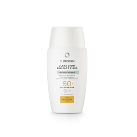 Cliniderm Sun Face Fluid SPF50 40 ml, 965889