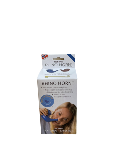 Rhino horn blå 1 stk neseskyller,  909978