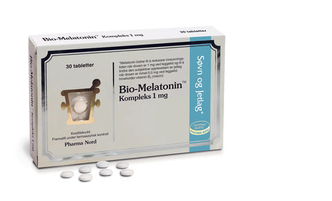 Bio-Melatonin Kompleks tabletter 1 mg 30 stk, 824556