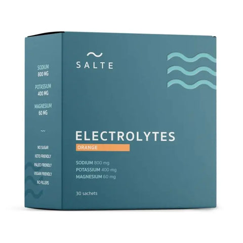 SALTE Elektrolytter appelsin 30 doseposer, 858192