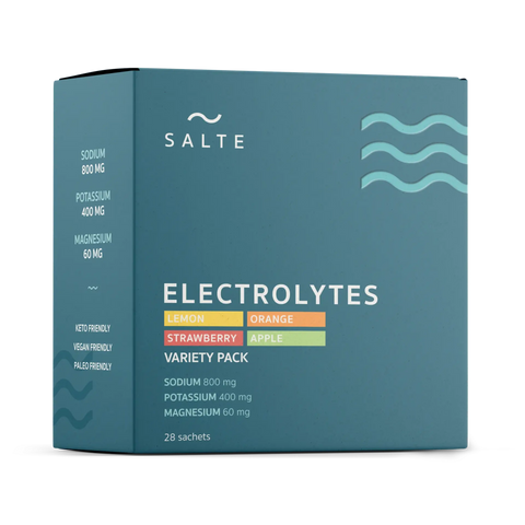 SALTE Elektrolytter assorterte smaker 28 doseposer, 877622