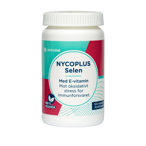 Nycoplus selen m/E-vitamin Tab 100 mikrog/22 mg, 895498