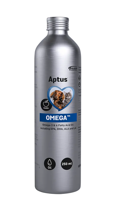 Aptus Omega Oil til hund og katt 250 ml, 843281