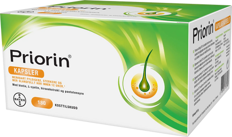 Priorin kosttilskudd for hår 180 kapsler, 821593