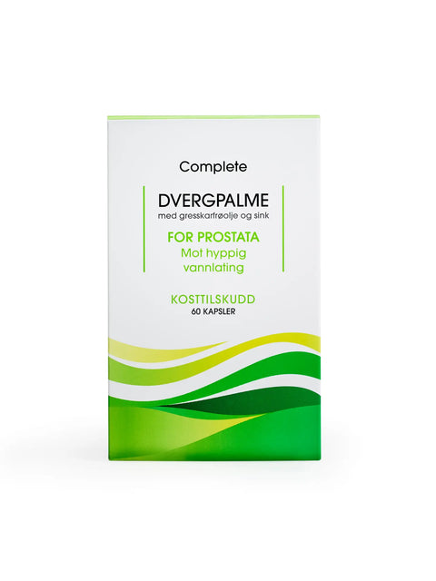 Complete Dvergpalme kapsler 60 stk, 936611