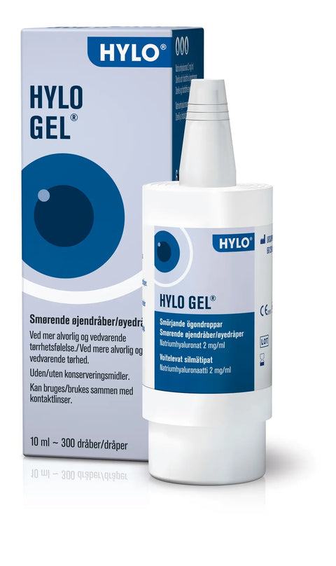 Hylo-Gel fuktende øyedråper 10 ml, 915150
