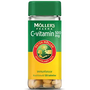 Möller's Pharma C-vitamin 500mg 120 tabletter, 992089