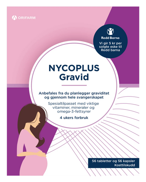 Nycoplus Gravid 56 kapsler og 56 tabletter, 924219