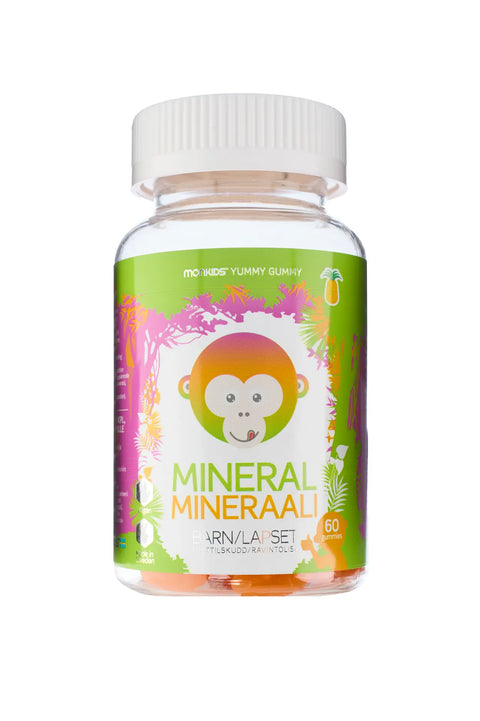 Monkids Mineral ananas 60 stk, 814548