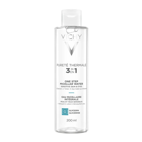 Vichy Pureté Thermale 3-i-1 micellarvann 200 ml, 932232