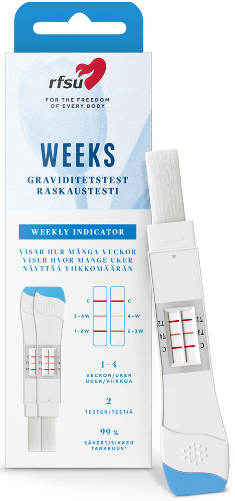 RFSU graviditetstest weeks 2 stk, 980793