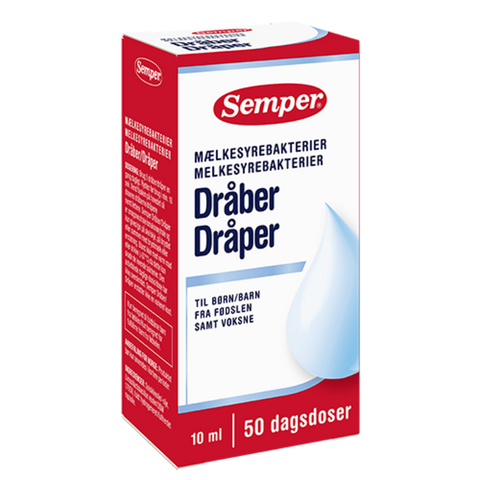 Semper dråper melkesyrebakterier 10ml, 996006