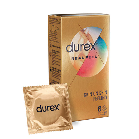 Durex Real Feel kondom 8 stk, 827632