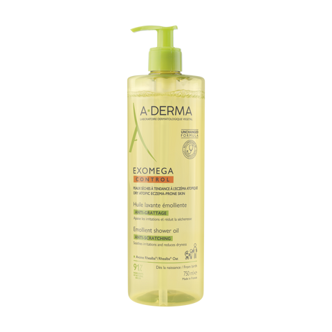 A-Derma Exomega Control Shower Oil 750 ml, 852324