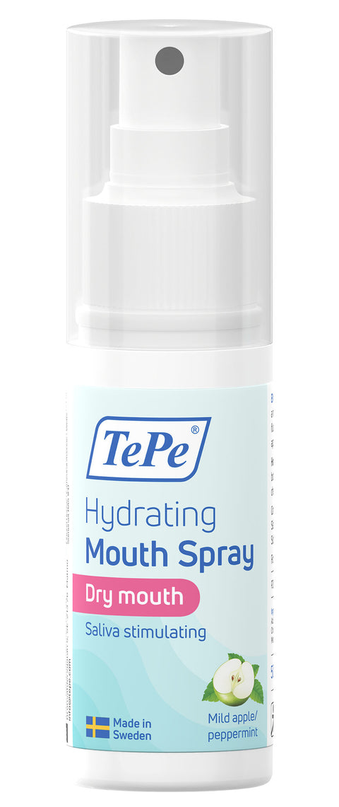 TePe Hydrating Mouth Spray Saliva Stimulating mild eple/peppermyntesmak 50 ml, 829638