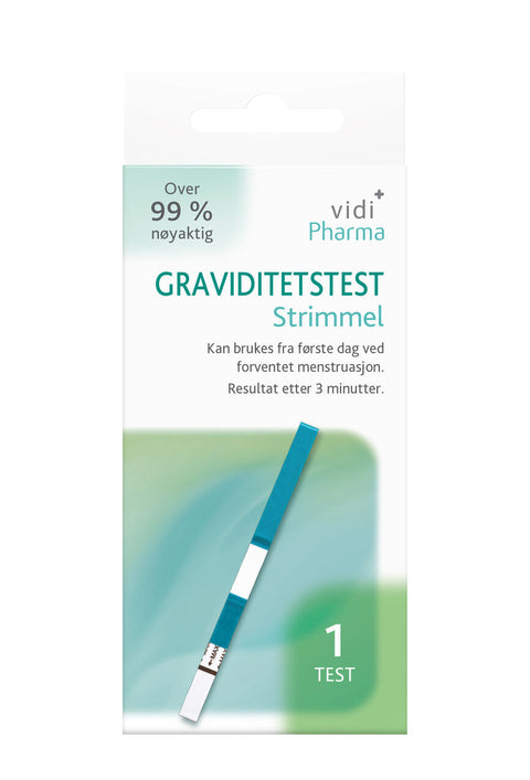 Vidi Pharma graviditetstest strimmel 1 stk, 866634