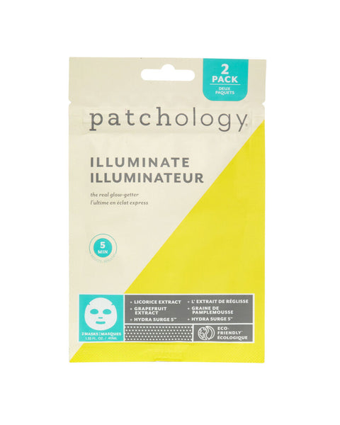 Patchology Illuminate Sheet Mask 2 stk, 868897