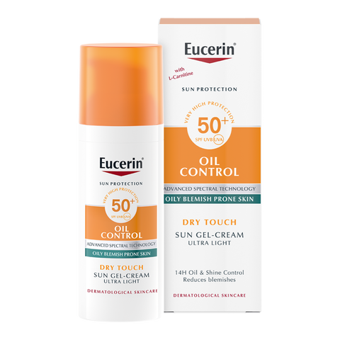 Eucerin Oil Control Sun Gel-Cream SPF50+ 50 ml, 925519