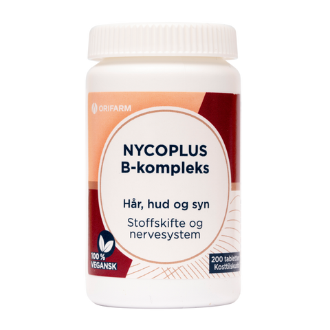 Nycoplus vitamin B -kompleks 200 tabletter, 906486