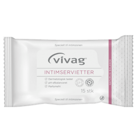 Vivag Intimservietter 15 stk, 914966