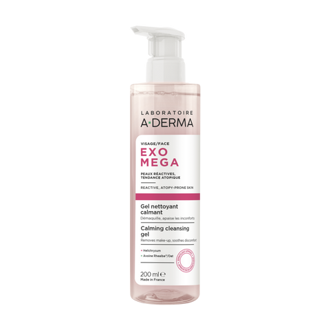 A-Derma Exomega Calming Cleansing Gel 200 ml, 917295