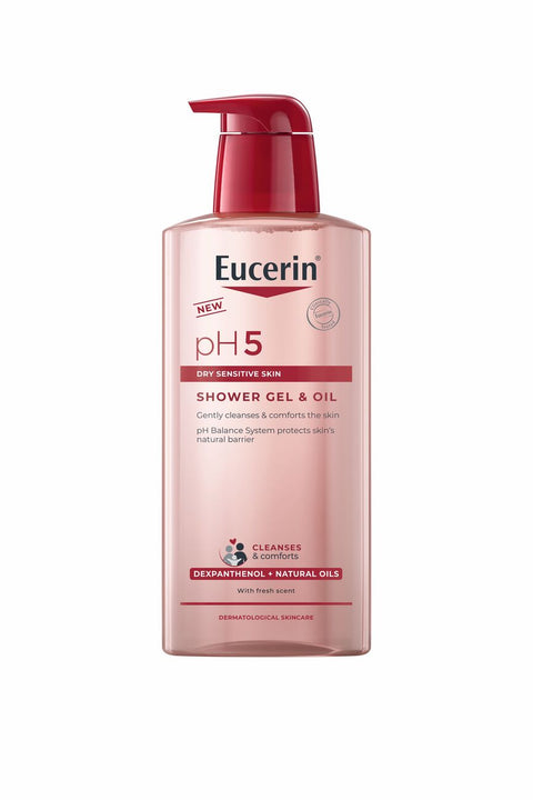 Eucerin pH5 Shower Gel & Oil 400 ml, 950996