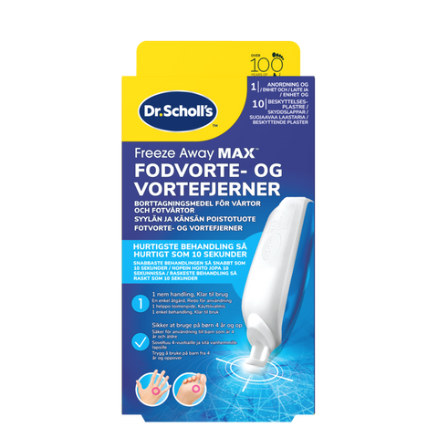 Dr Scholls Freeze Away Max fotvorte- og vortefjerner 35 ml, 959694