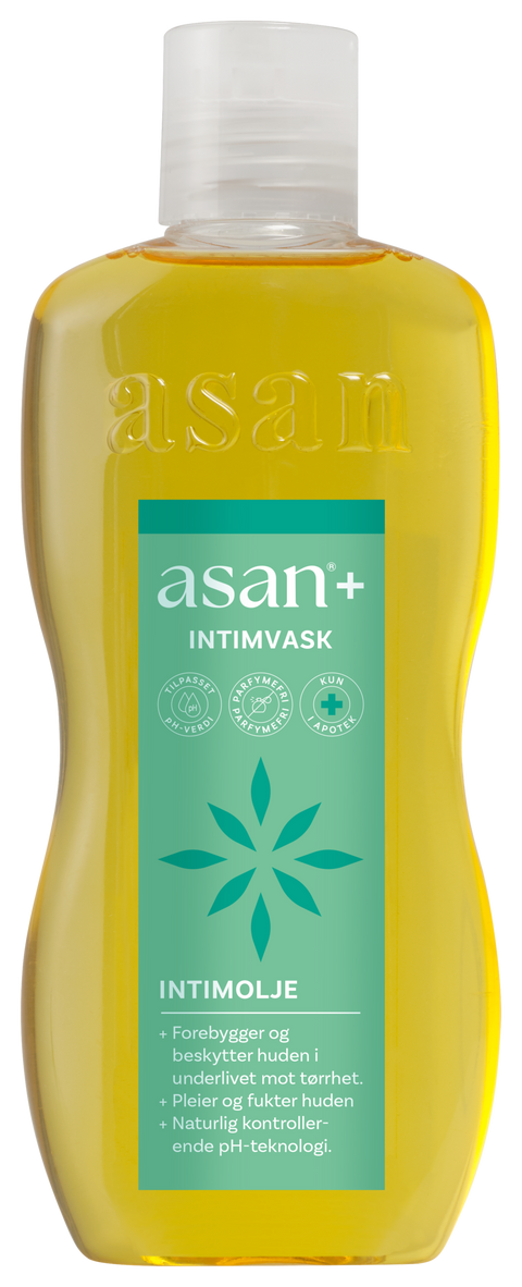 Asan+ intimvaskeolje 220 ml, 989763