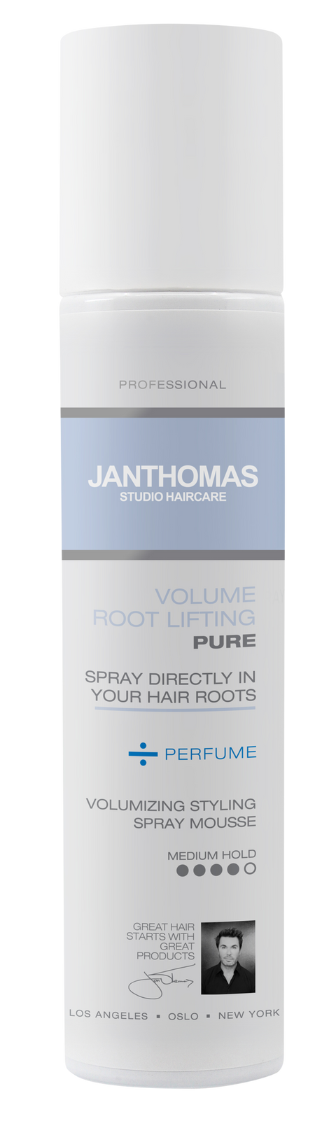 Jan Thomas Studio Haircare Pure Spray Mousse Volume & Root Lift 250 ml, 977502