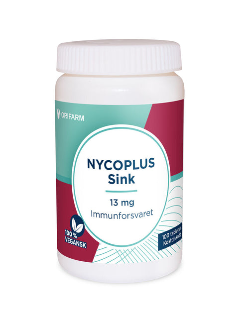 Nycoplus sink tab 13mg 100 tabletter, 969277