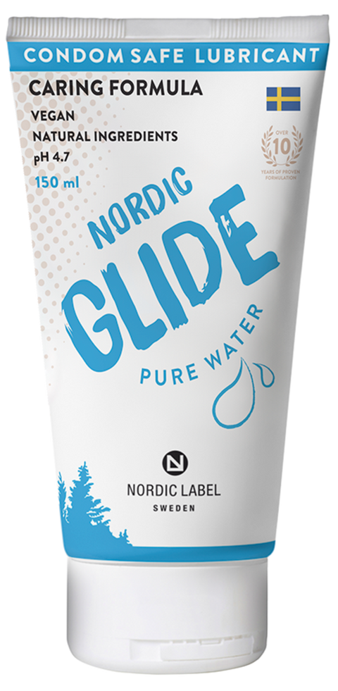 Nordic Glide Pure Water glidemiddel 150 ml, 808255