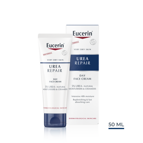 Eucerin Urea Repair Day Face Cream 5% 50 ml, 972728